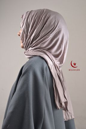 شال بژ زنانه Bilenler - کد 902396350