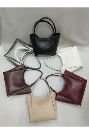 کیف دوشی متالیک زنانه چرم مصنوعی Store - کد 902477253