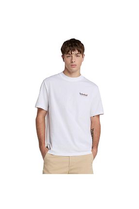 تیشرت سفید مردانه رگولار Timberland - کد 894765289