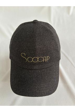 کلاه مشکی مردانه پنبه ای Soocap - کد 901827503