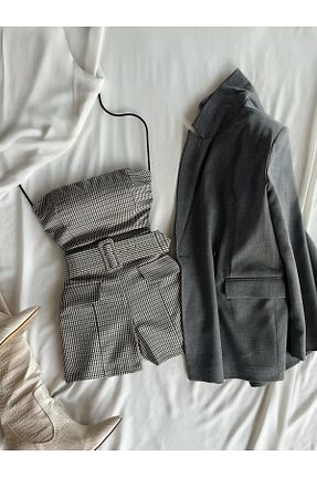 سرهمی رنگی زنانه آستین استاندارد TamSeninTarzin - کد 904058086