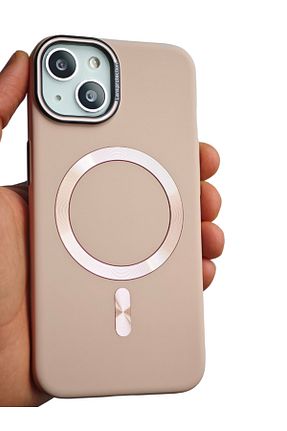 کاور و قاب صورتی iPhone 13 Tech&bello accessories - کد 901826772