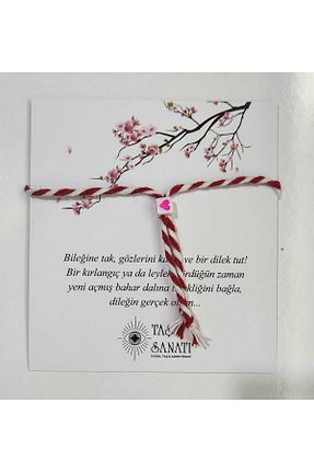 دستبند جواهر صورتی زنانه منجق Taş Sanatı Doğaltaş - کد 901629878