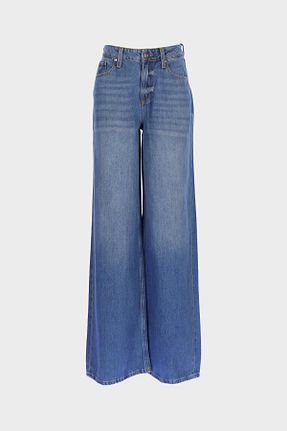 شلوار جین رنگی زنانه پاچه زیپ دار CROSS JEANS - کد 902534882