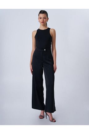 شلوار حجاب مشکی زنانه بافتنی Kayra - کد 902582955