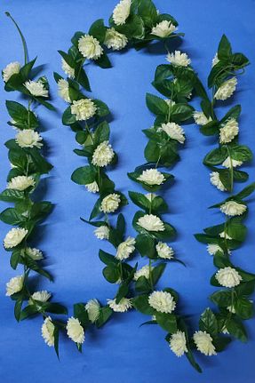 گل خشک و مصنوعی سفید MD Aspiz Flowers - کد 902530858