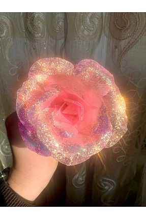 گل خشک و مصنوعی رنگی Love Candle Dekor - کد 902493378