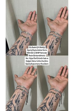 دستبند استیل (فولاد) زنانه استیل (فولاد) Çelik - کد 902614366