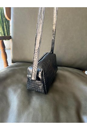 کیف دوشی مشکی زنانه چرم مصنوعی ÖzkanAccessory - کد 902616314