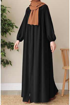 کلاه و ابایا مشکی زنانه پنبه پلی استر suhneva - کد 767110083