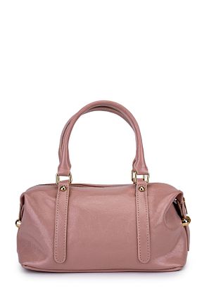 کیف دوشی صورتی زنانه چرم مصنوعی minebag - کد 902681653