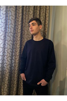 بالاتنه راحتی سرمه ای مردانه پنبه ای DÜVEN - کد 902713813