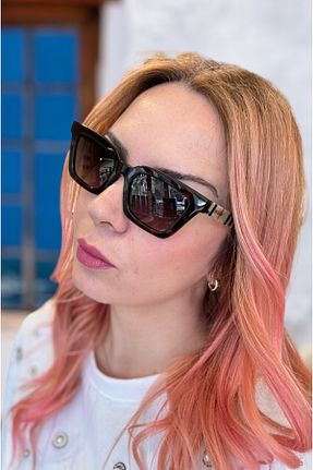عینک آفتابی نباتی زنانه UV400 Rachel Paris - کد 821648374