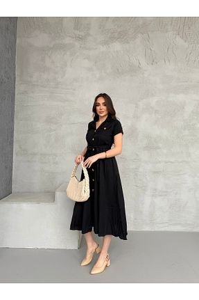 لباس مشکی زنانه بافتنی Miasista - کد 516743352