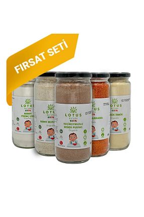 سایز تغذیه های مکمل کودک Lotus Natura - کد 764817602