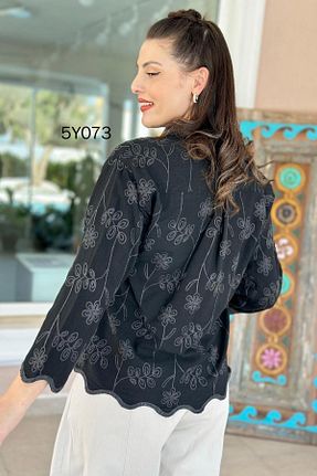 پیراهن مشکی زنانه رگولار İnce Topuk - کد 902723407