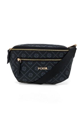 کیف کمری مشکی زنانه چرم مصنوعی Fossil - کد 888164267