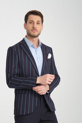 کت بلیزر رنگی مردانه پلی ویسکون Frappoli - کد 893548687