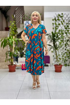 لباس رنگی زنانه بافتنی Punta Otantik - کد 904044066