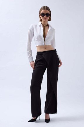 شلوار مشکی زنانه الاستین Maxi modena - کد 902740055