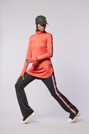 شلوار گرمکن حجاب مشکی زنانه سایز بزرگ FD SPORTS - کد 823245612