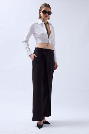 شلوار مشکی زنانه الاستین Maxi modena - کد 902740055