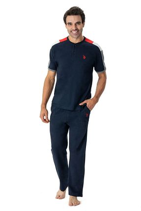 ست لباس راحتی سرمه ای مردانه ساده U.S. Polo Assn. - کد 823099299