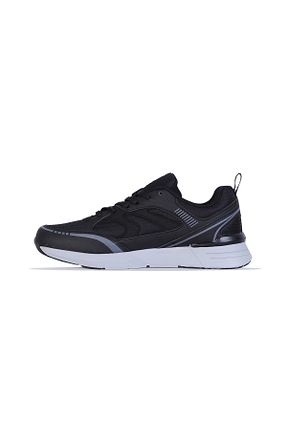 کفش پیاده روی مشکی مردانه میکروفیبر Jump - کد 902751073