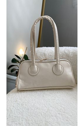 کیف دوشی بژ زنانه چرم مصنوعی MODA - کد 902773810