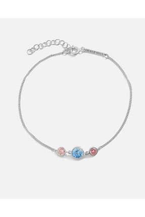 دستبند نقره سفید زنانه 925 عیار MEKS PRIVE - کد 902777867