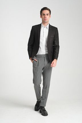 کت بلیزر مشکی مردانه مخمل Frappoli - کد 879392528