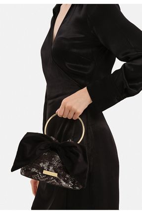 کیف دوشی مشکی زنانه چرم مصنوعی Laura Ashley - کد 772164031