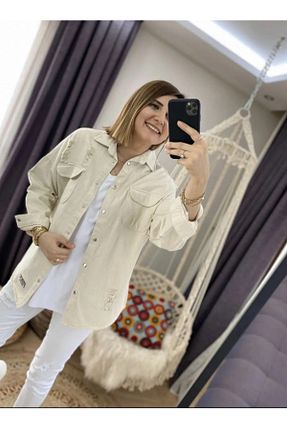پیراهن طوسی زنانه رگولار Yaren Moda - کد 902803387
