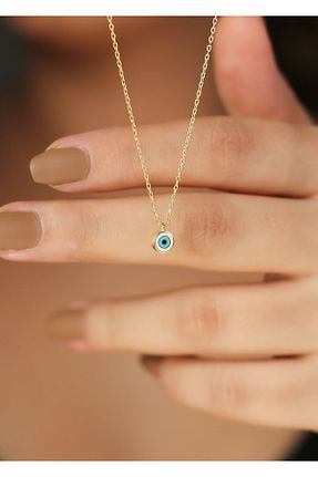 گردنبند نقره طلائی زنانه 925 عیار MEKS PRIVE - کد 902788572