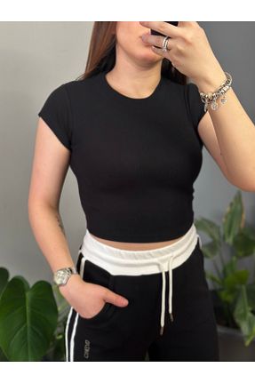 بادی مشکی زنانه یقه دوچرخه TrendMasters Shop - کد 902792841
