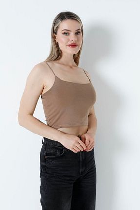 بلوز سفید زنانه بند دار CALİENTE - کد 902793443