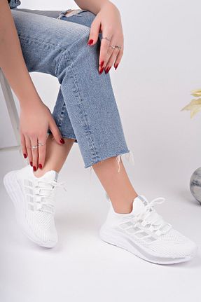 کفش اسنیکر رنگی زنانه بند دار McDark - کد 902814022