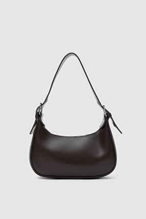 کیف دوشی قهوه ای زنانه چرم مصنوعی Shule Bags - کد 902819882