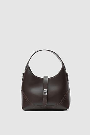 کیف پستچی قهوه ای زنانه چرم مصنوعی Shule Bags - کد 904072113