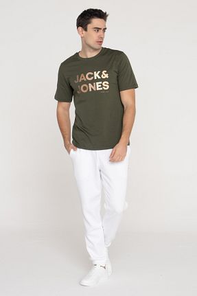 تیشرت سبز مردانه رگولار Jack & Jones - کد 670382395