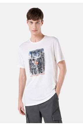 تیشرت سفید مردانه رگولار Colin’s - کد 790599686
