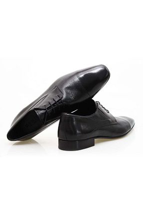 کفش کلاسیک مشکی مردانه چرم خالص Butik - کد 902841392