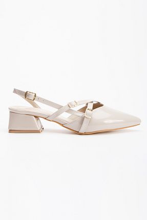 بابت بژ زنانه چرم لاکی moun shoes - کد 902867103