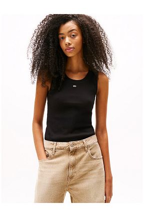 تیشرت مشکی زنانه رگولار Tommy Hilfiger - کد 899855190