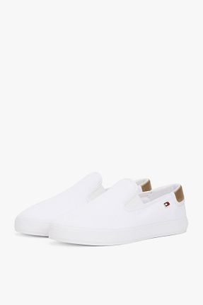 کفش اسنیکر سفید زنانه پارچه ای Tommy Hilfiger - کد 901396228
