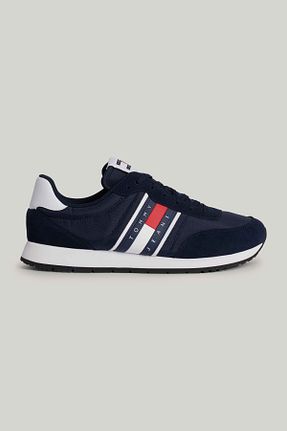 کفش اسنیکر سرمه ای مردانه بند دار Tommy Hilfiger - کد 786938610