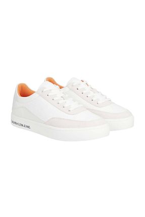 کفش اسنیکر سفید مردانه بند دار Calvin Klein - کد 673842618