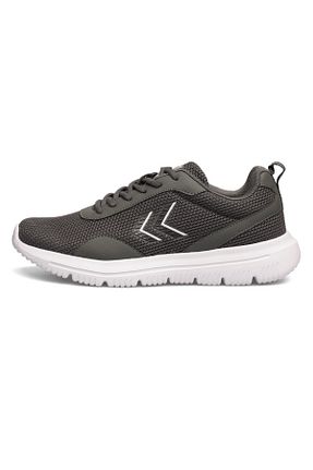 کفش اسنیکر طوسی زنانه بند دار hummel - کد 893555200