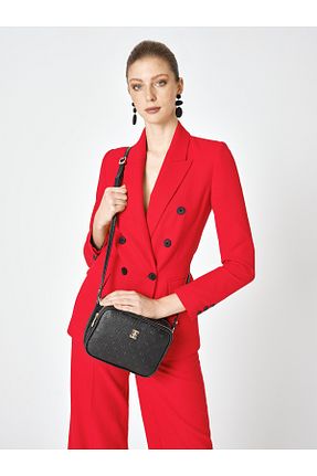 کیف دوشی مشکی زنانه چرم مصنوعی Pierre Cardin - کد 899103983