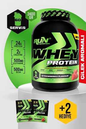 پروتئین WHEY Çilekli Run Nutrition - کد 313139869